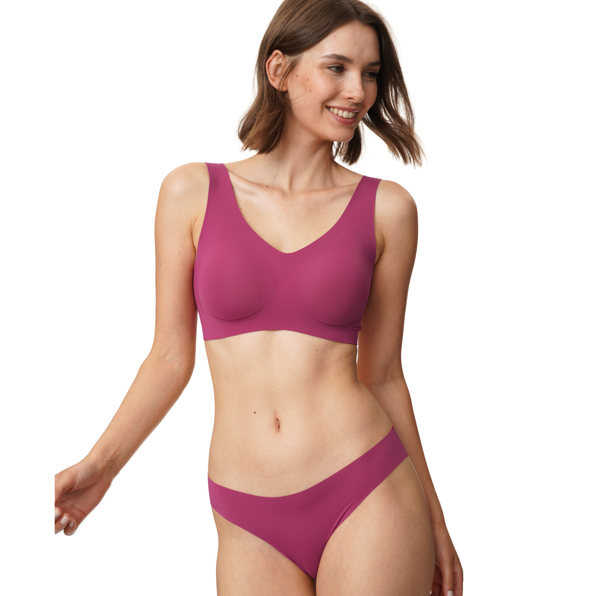 2 Damen Seamless-Slips aus Mikrofaser