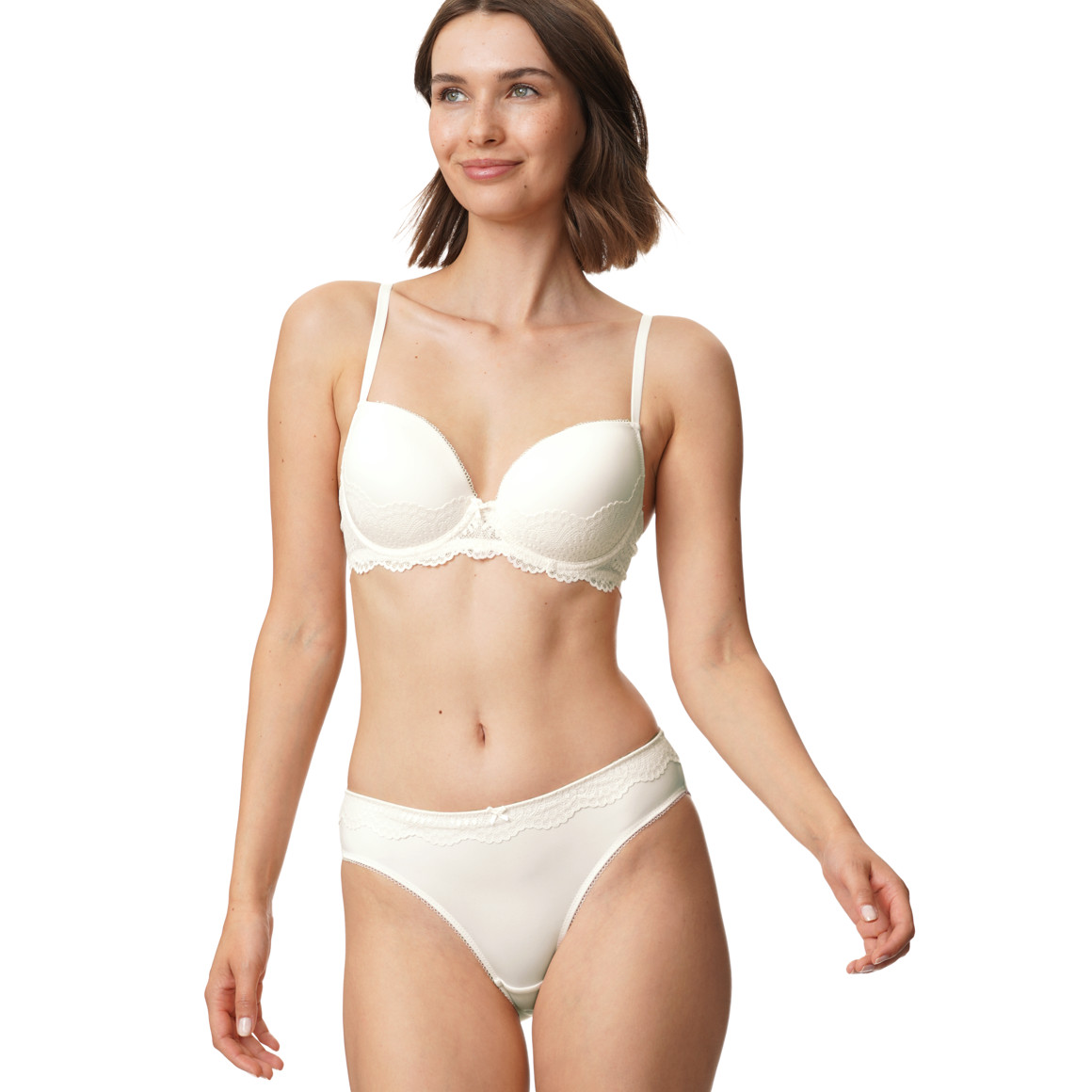 2 Damen Slips mit Spitze