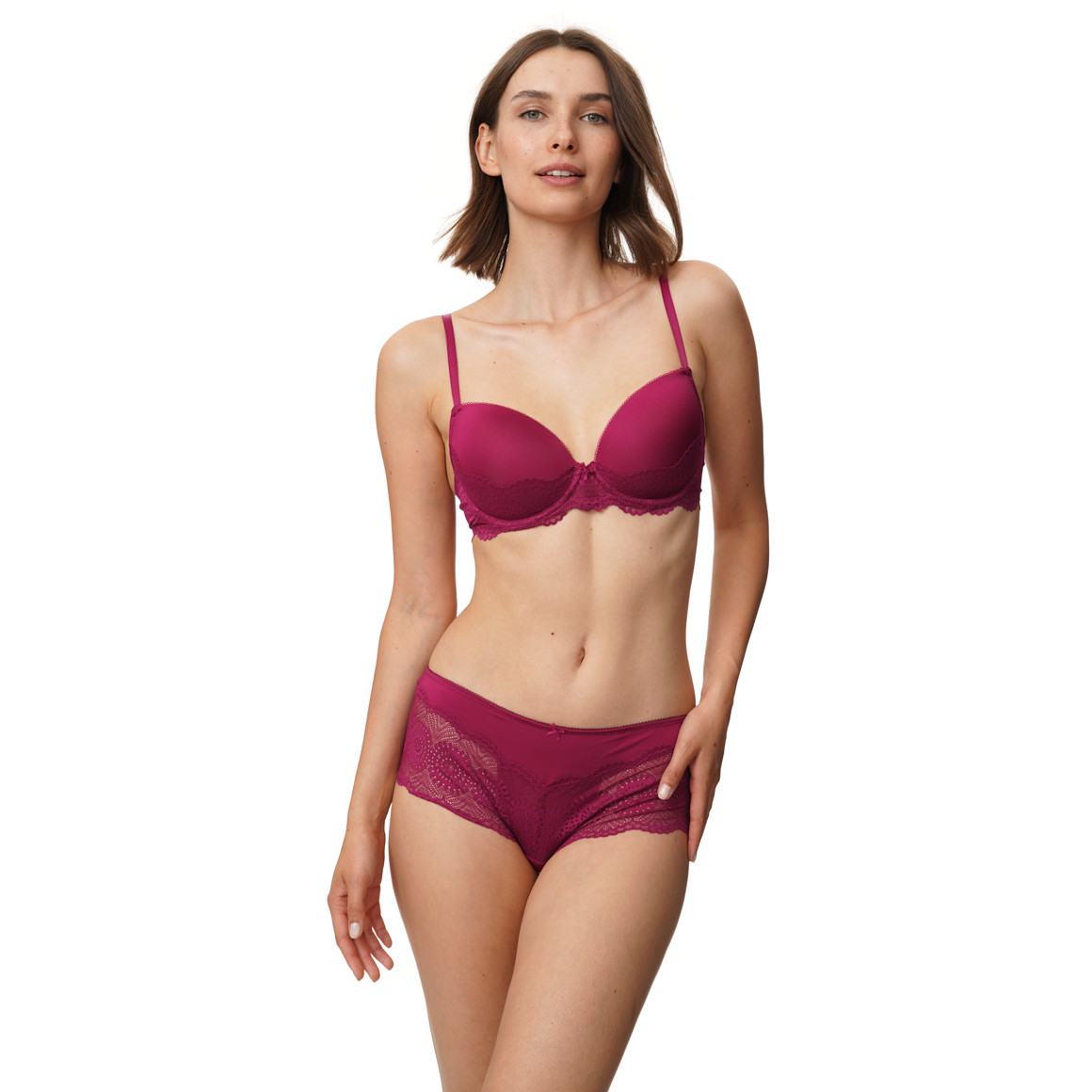 2 Damen Pantys mit Spitze