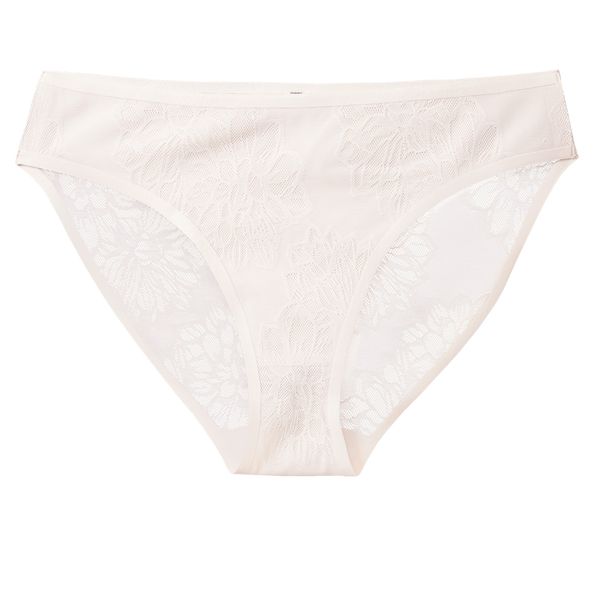 Damen Seamless-Slip mit zarter Spitze