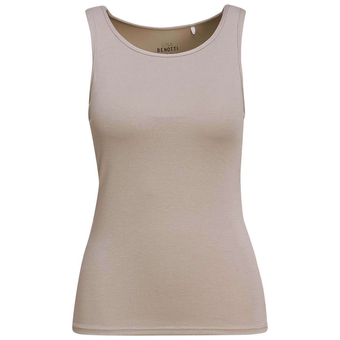 Damen Bustier-Top in Feinripp-Qualität