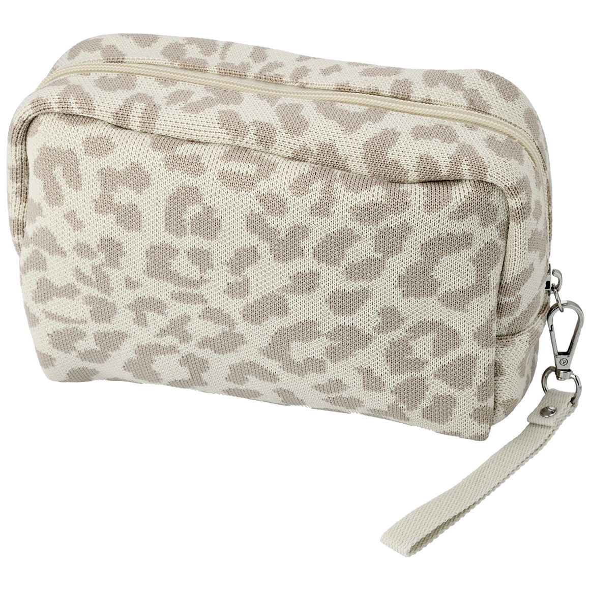 Damen Kosmetiktasche mit Leo-Muster
