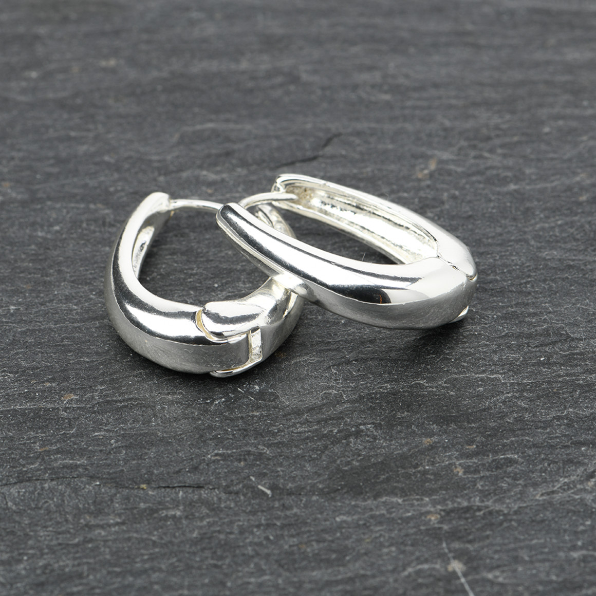 Damen Creolen oval