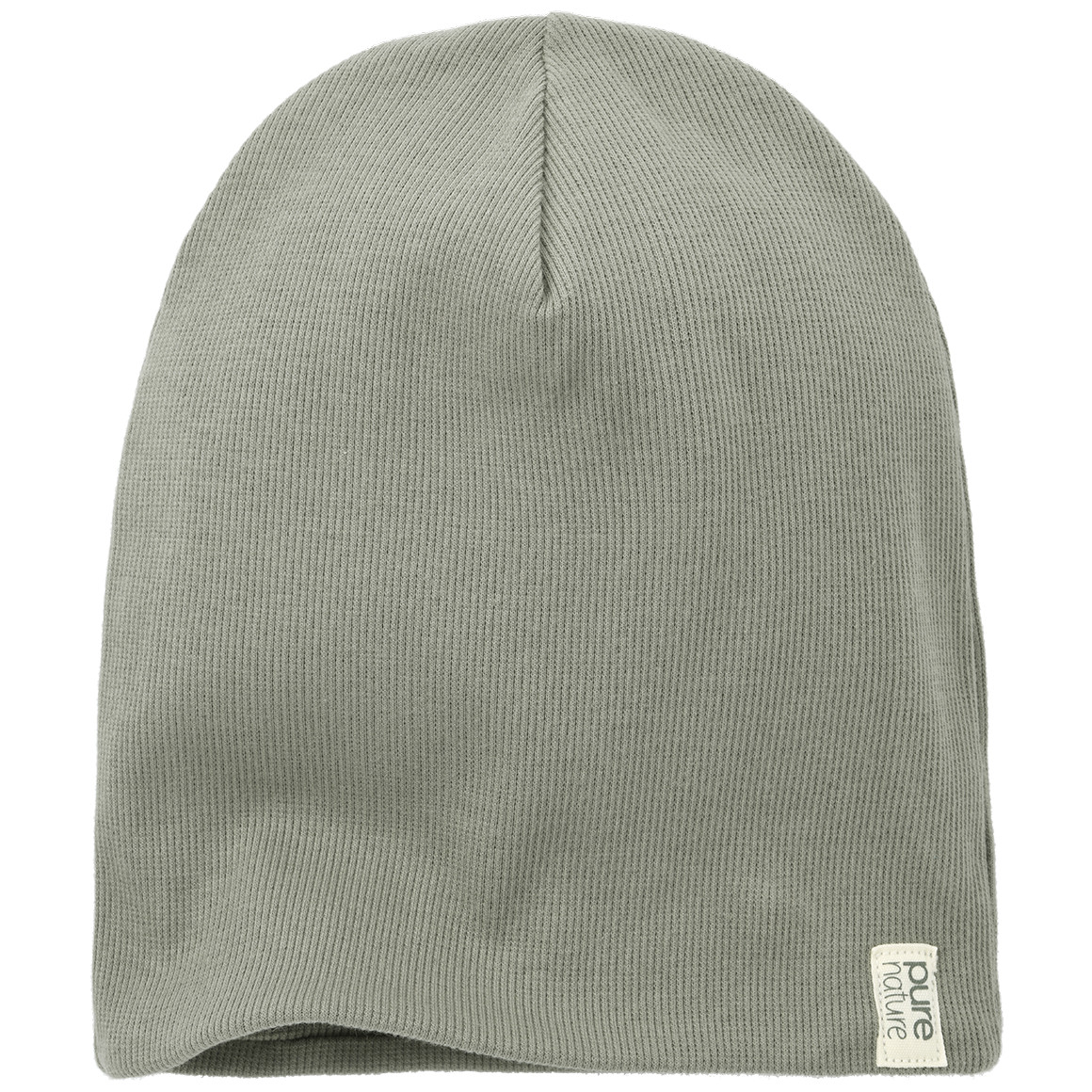 Kinder Beanie mit Rippstruktur