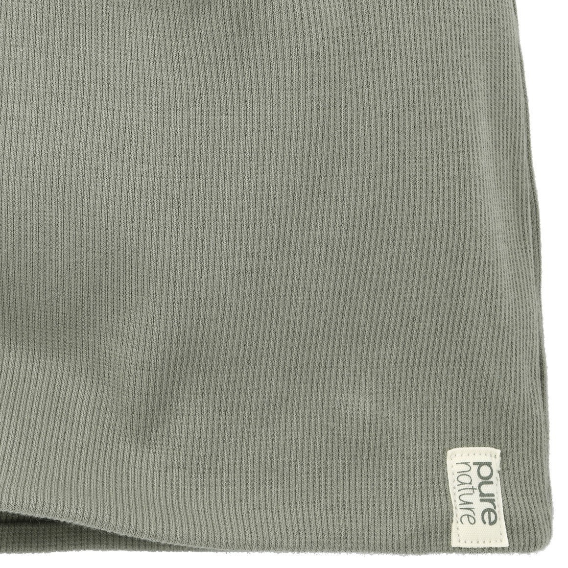 Kinder Beanie mit Rippstruktur
