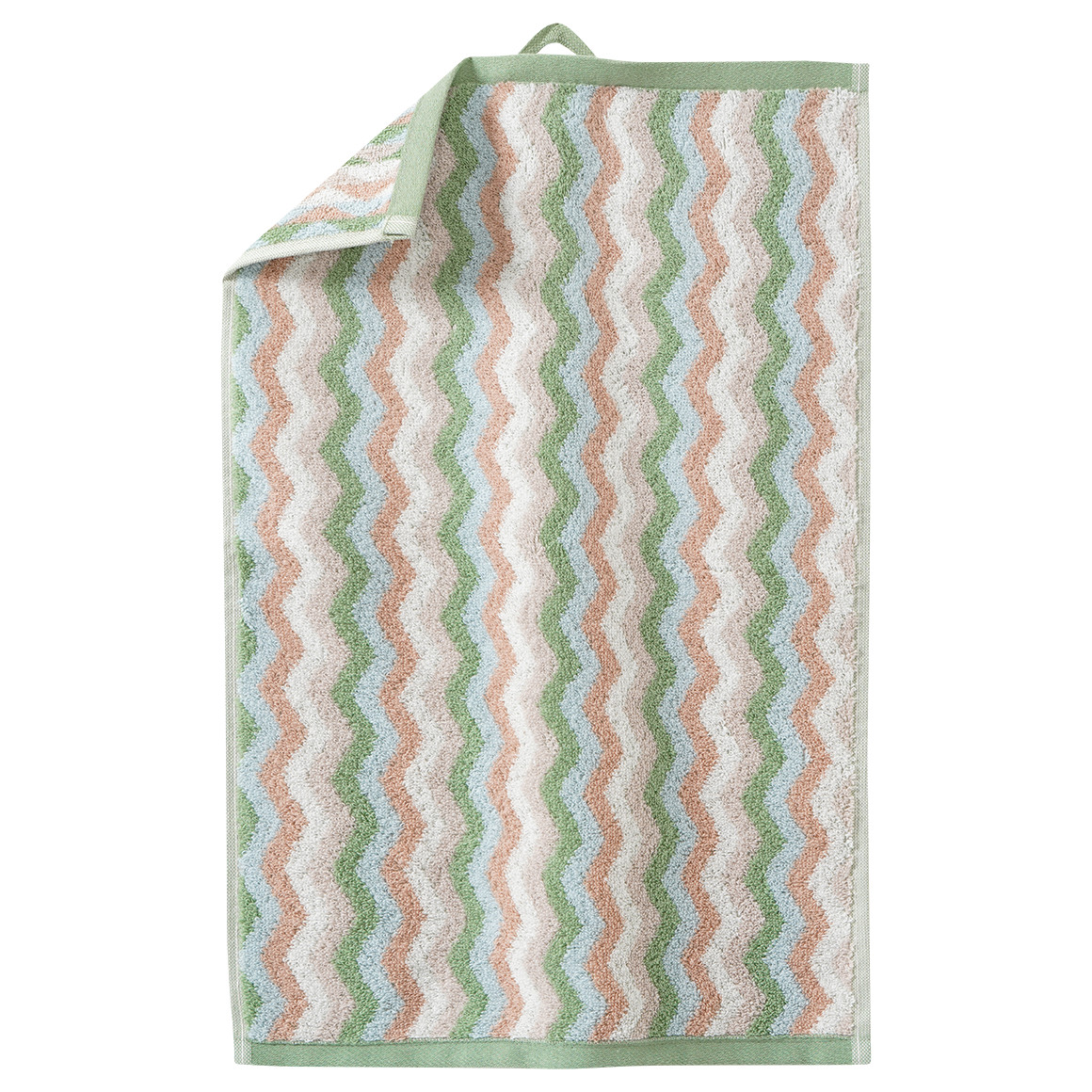 Gastendoek met zigzagpatroon