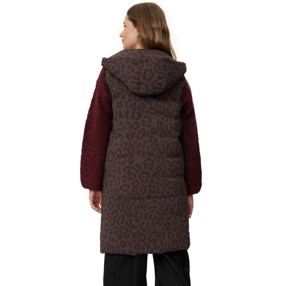 Damesvest met capuchon