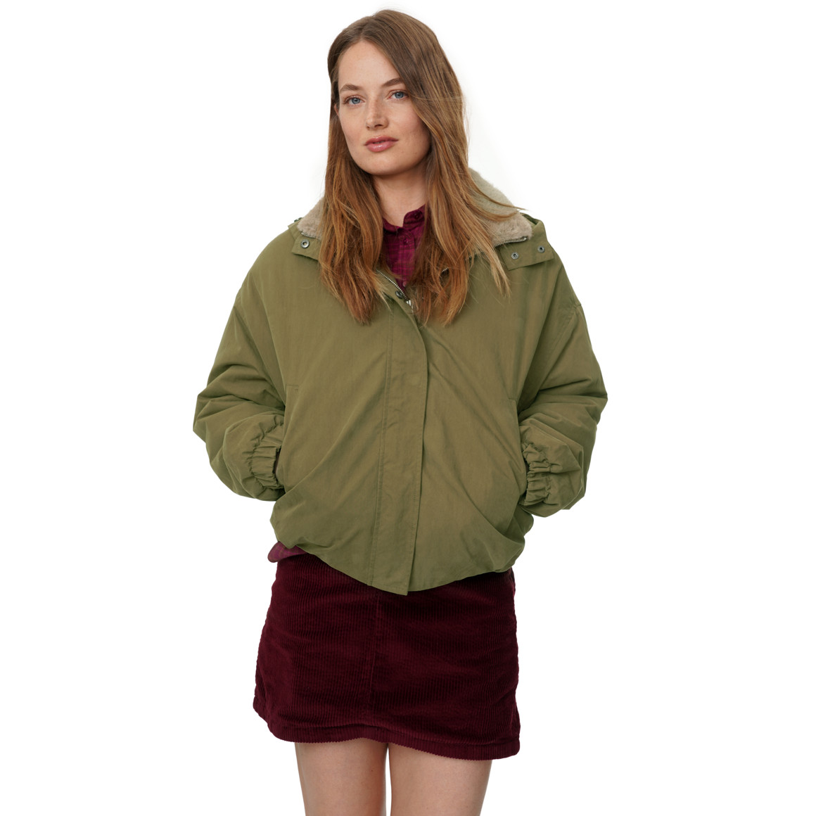 Damesblouson met voering