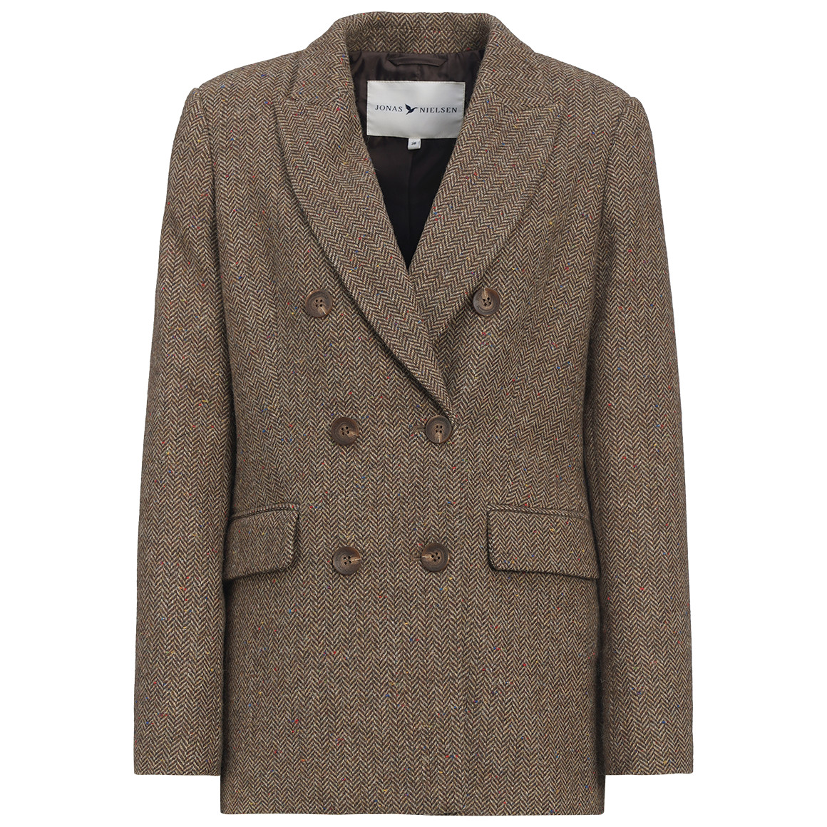 Damen Blazer in Bouclé-Optik
