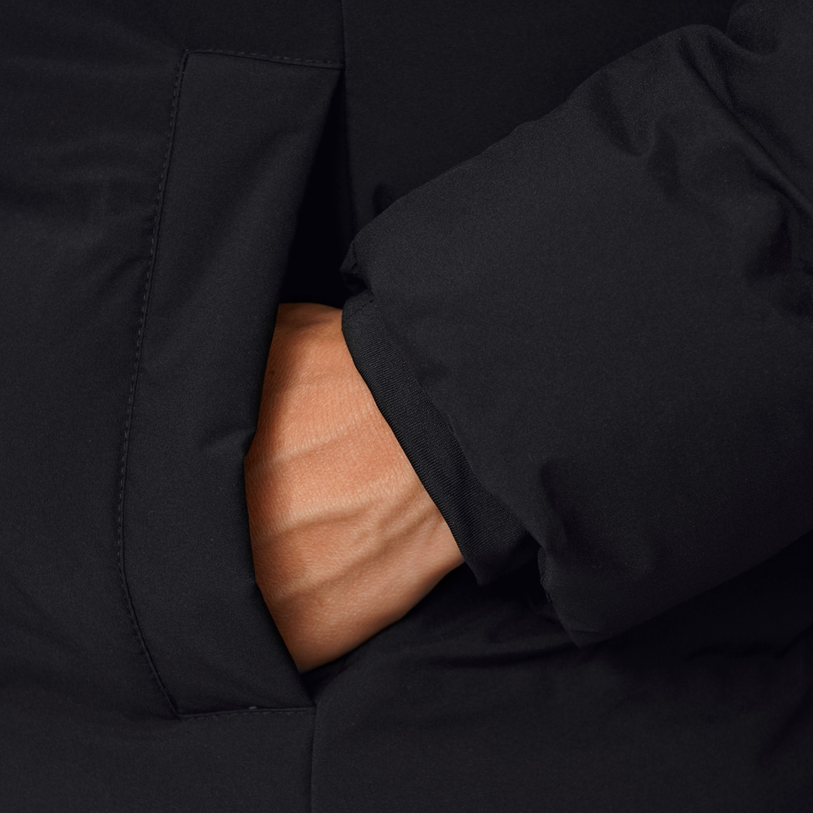 Damen Steppjacke mit Kapuze