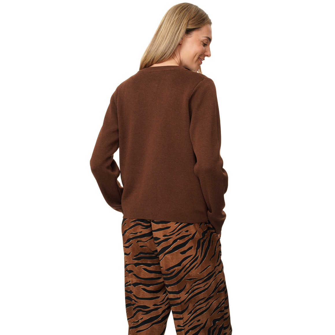 Damen Strickjacke mit Woll-Anteil