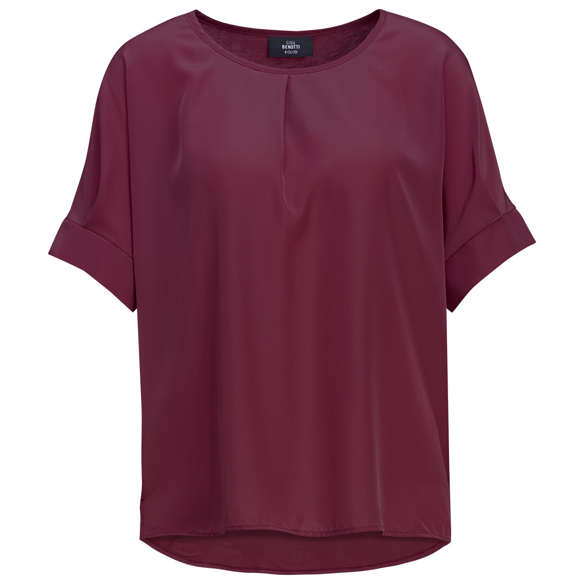 Damen Blusenshirt mit überschnittenen Ärmeln