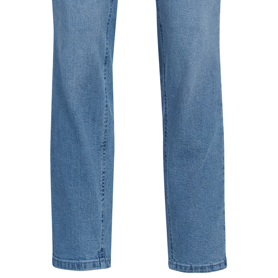 Damen Slim-Jeans mit Used-Waschung