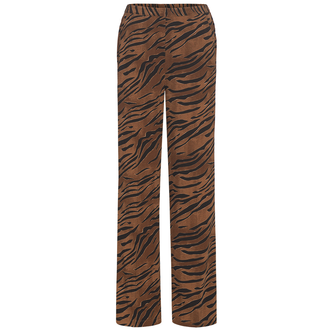 Damen Hose mit Tiger-Muster