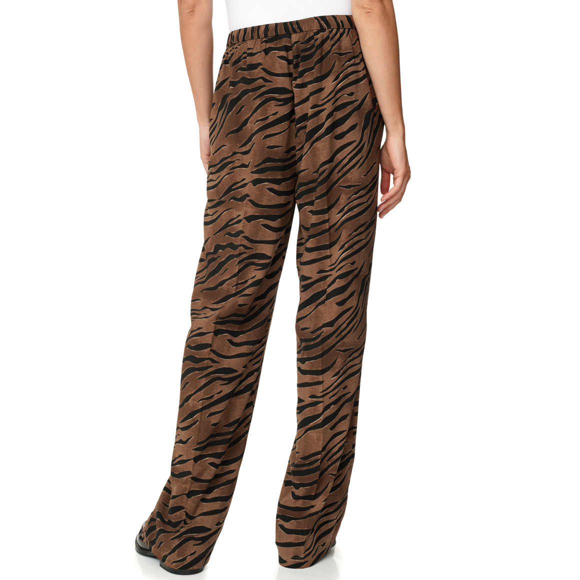 Damen Hose mit Tiger-Muster
