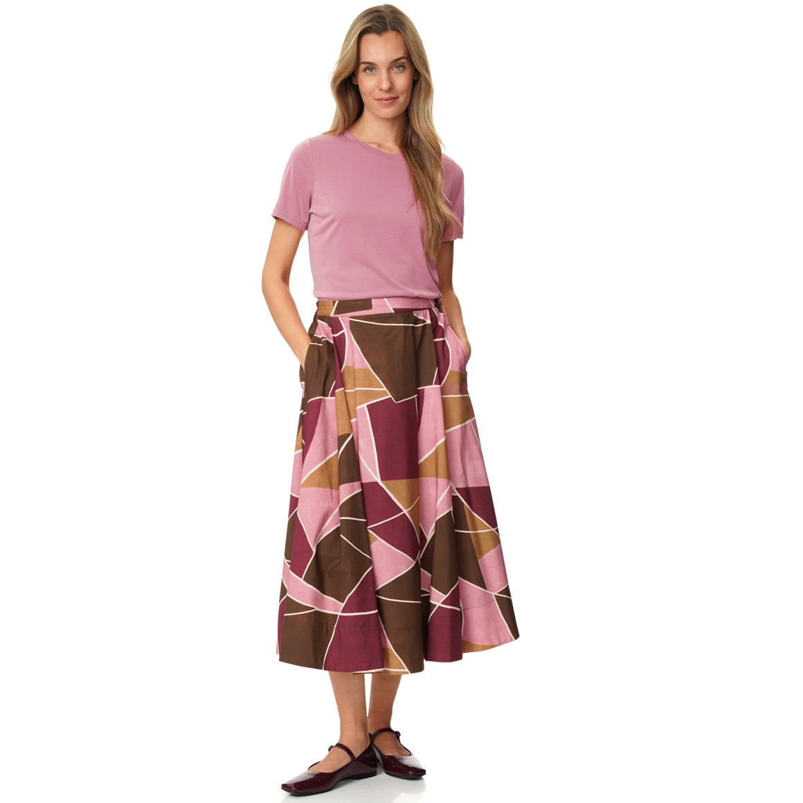 Damen T-Shirt im Basic-Look