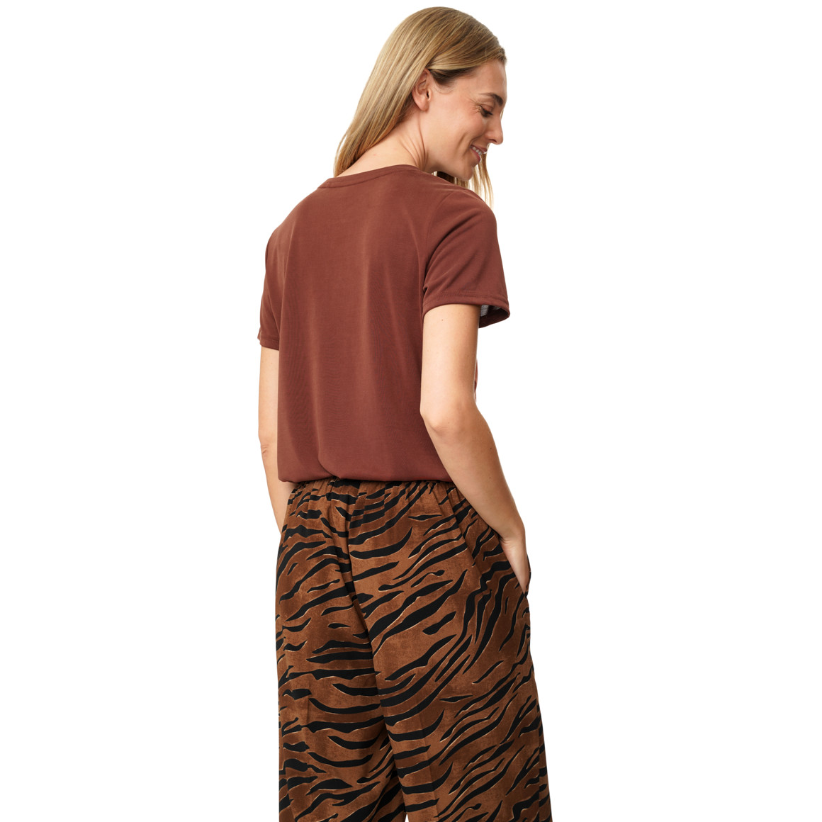 Damen T-Shirt im Basic-Look
