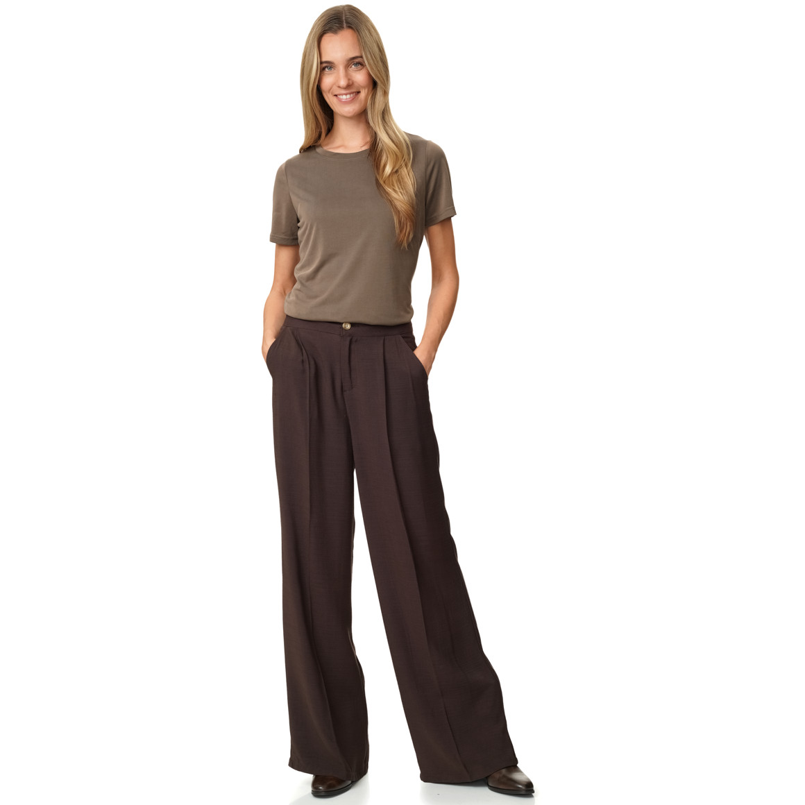 Damen T-Shirt im Basic-Look