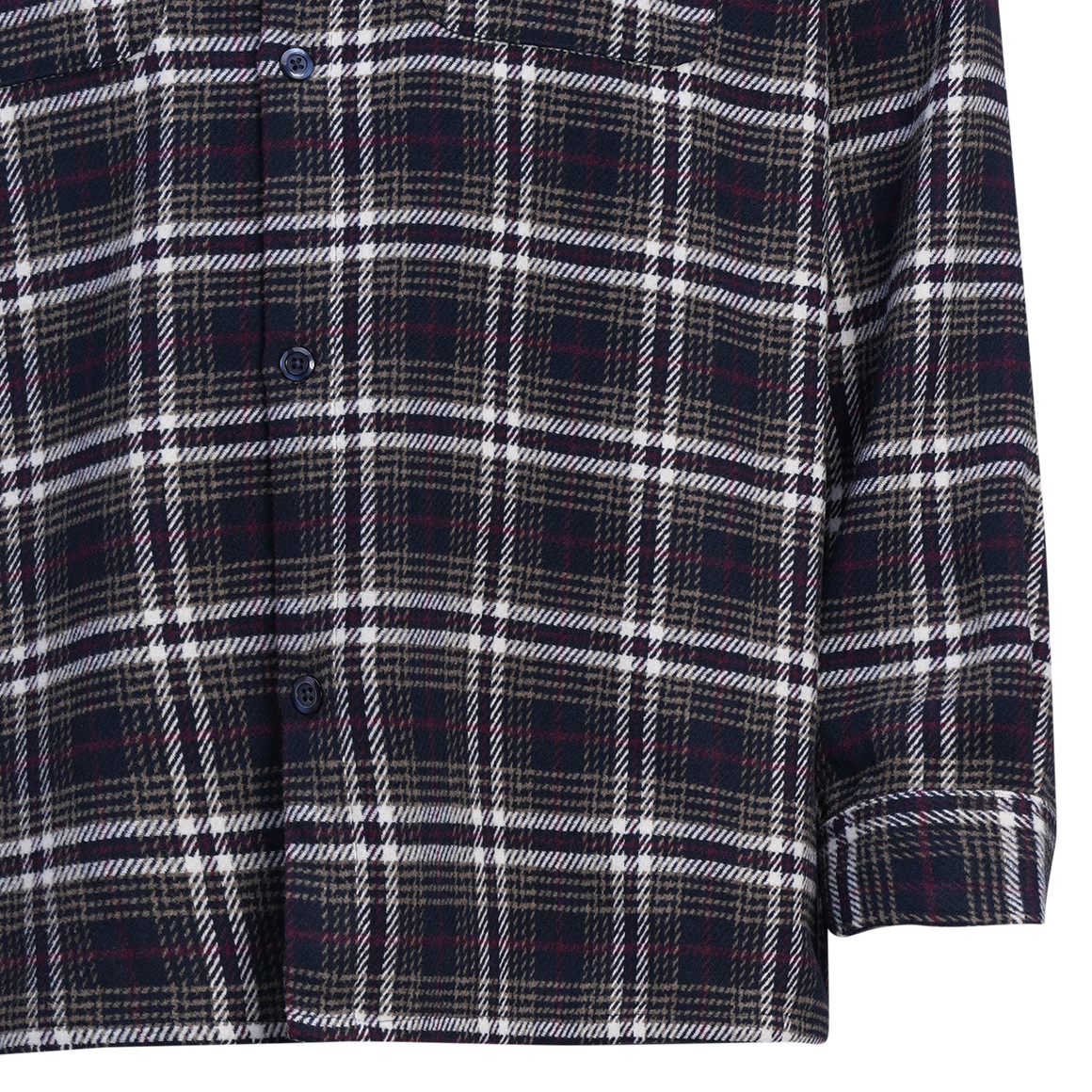 Herren Overshirt mit Karo-Muster
