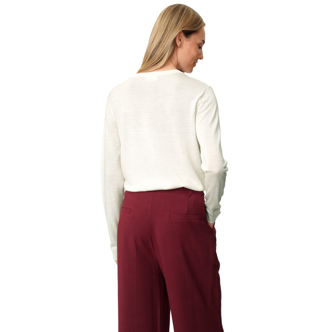 Damen Merino-Langarmshirt