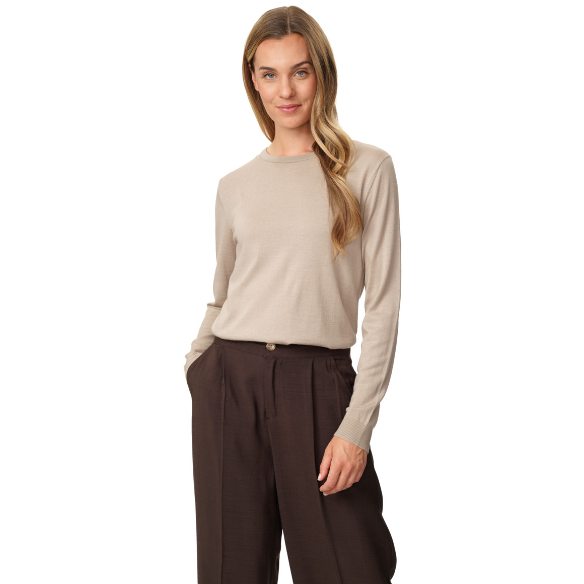 Damen Merino-Langarmshirt