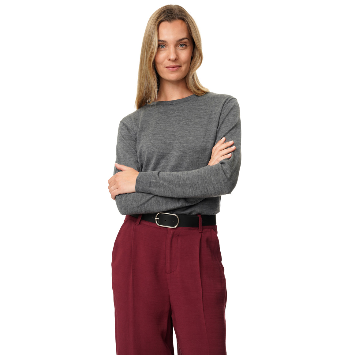 Damen Merino-Langarmshirt