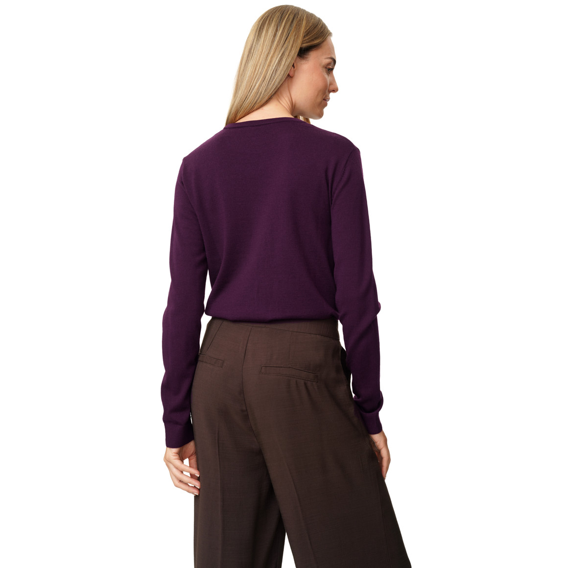 Damen Merino-Langarmshirt