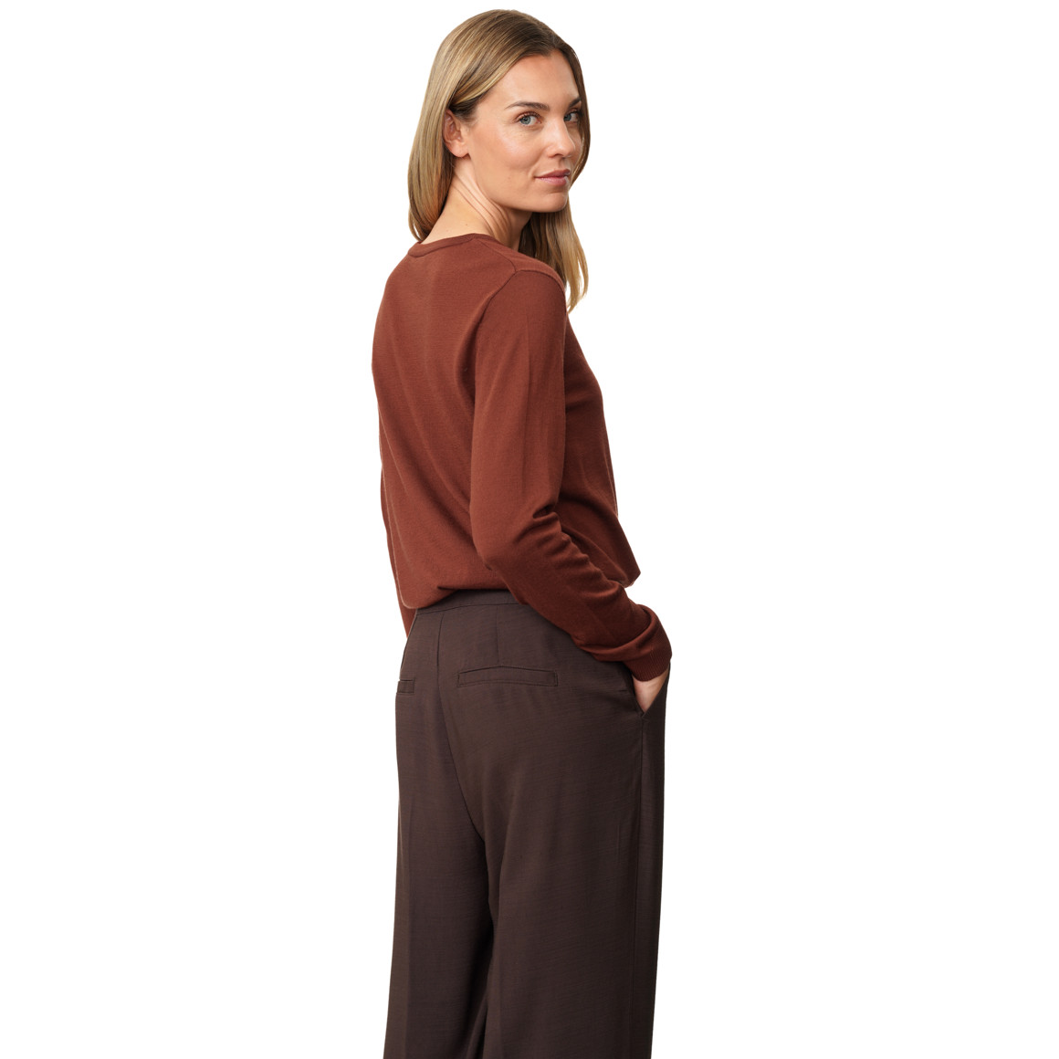 Damen Merino-Langarmshirt