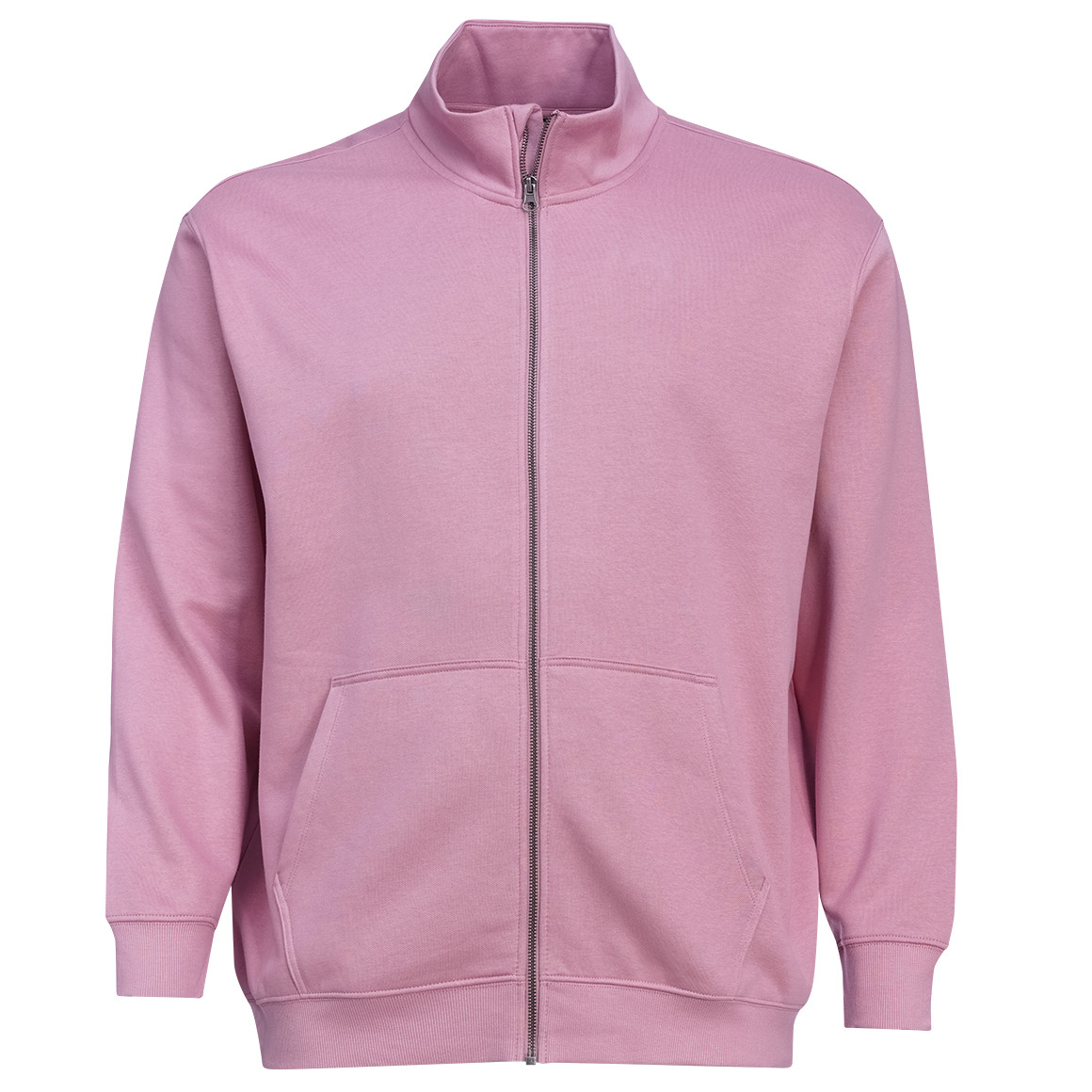 Herren Sweatjacke mit Stehkragen