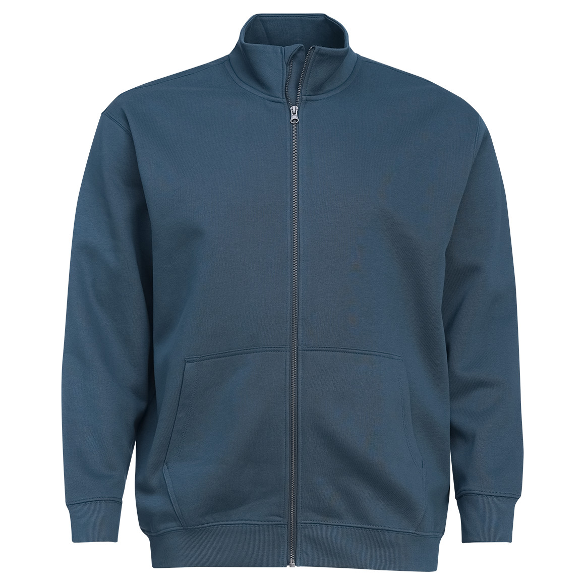 Herren Sweatjacke mit Stehkragen