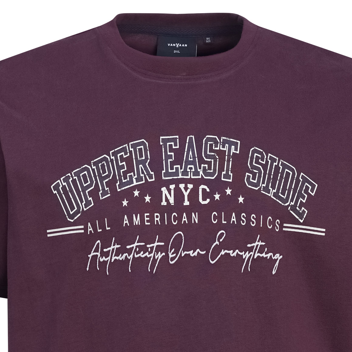 Herren-T-Shirt mit großem Print