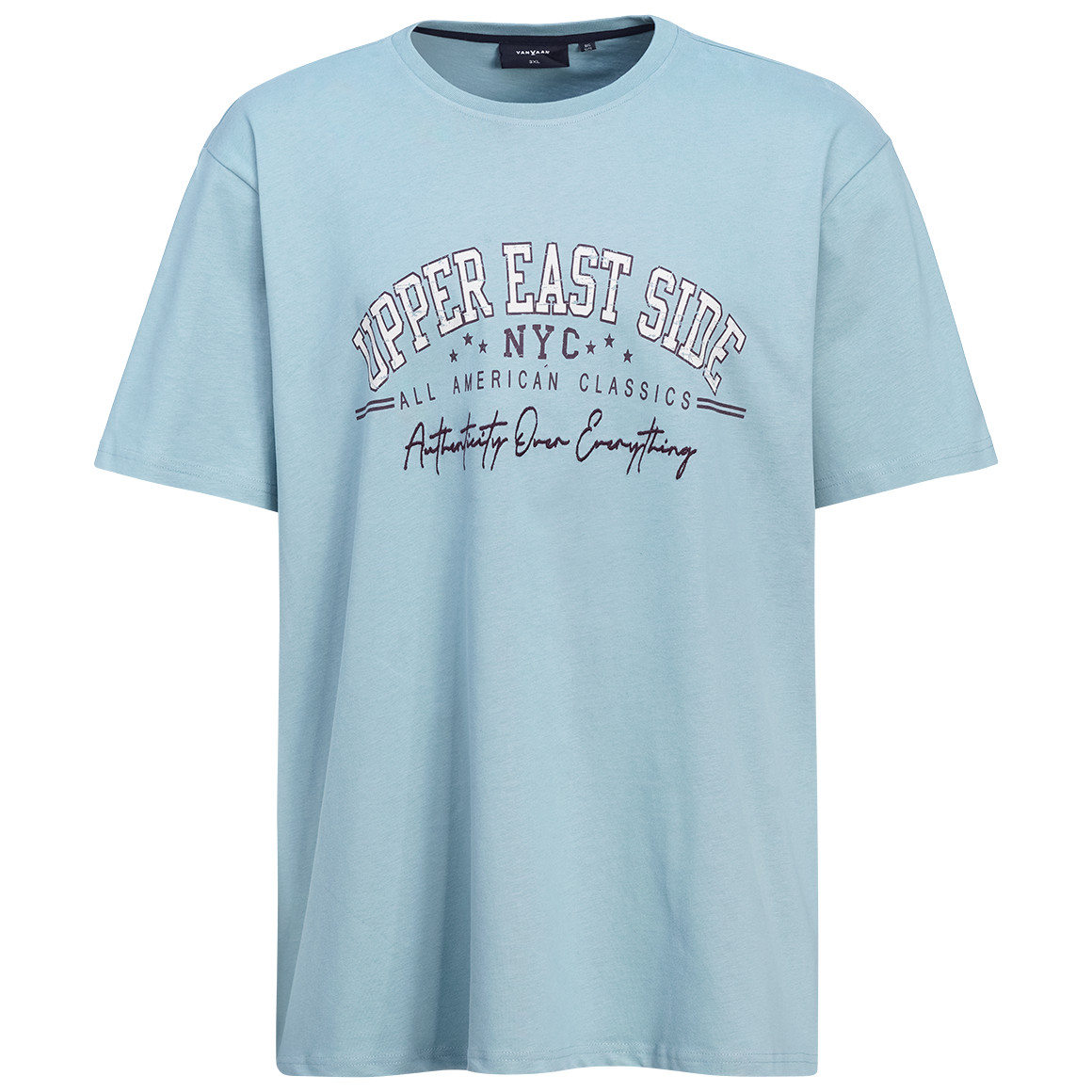 Herren-T-Shirt mit großem Print