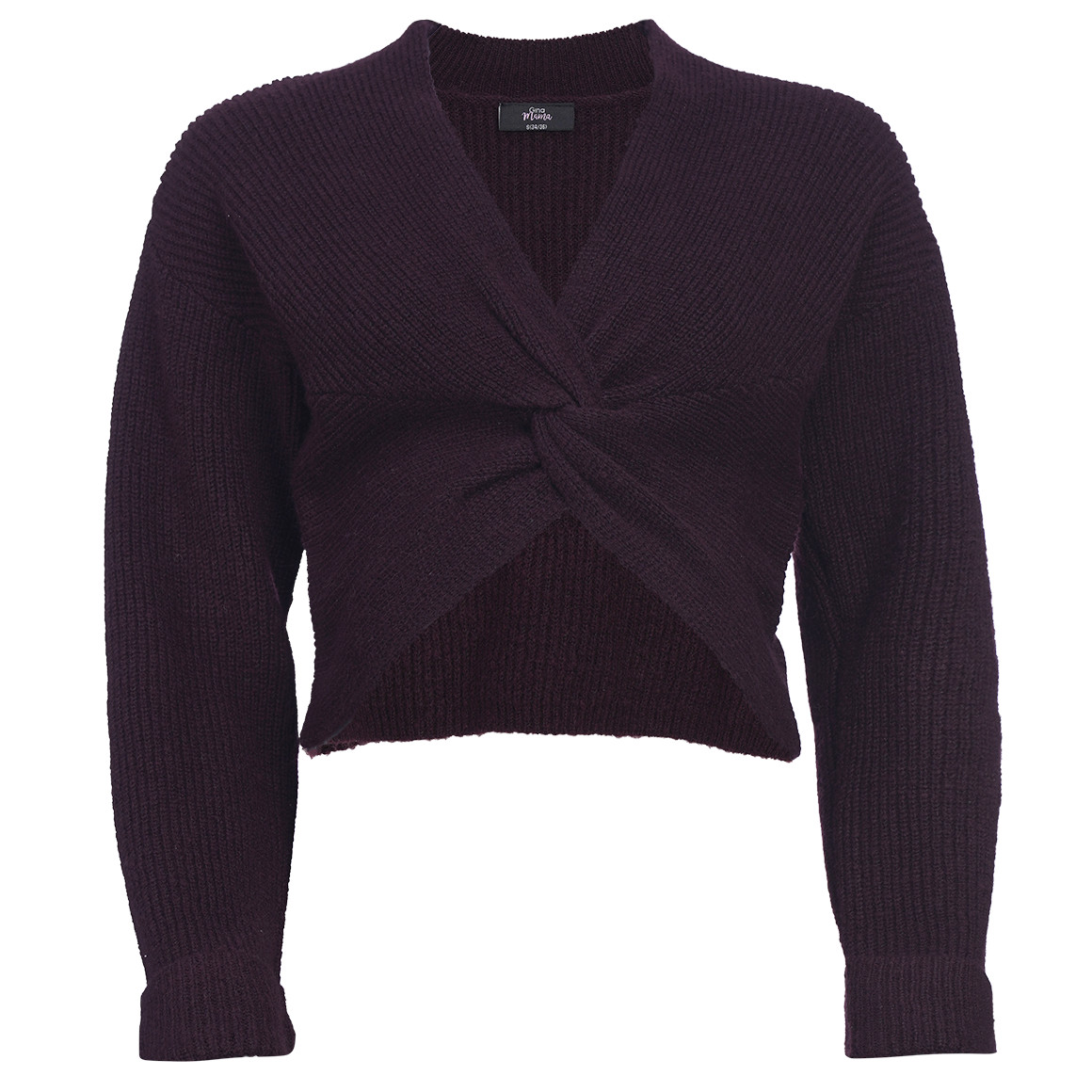 Damen Umstands-Pullover cropped