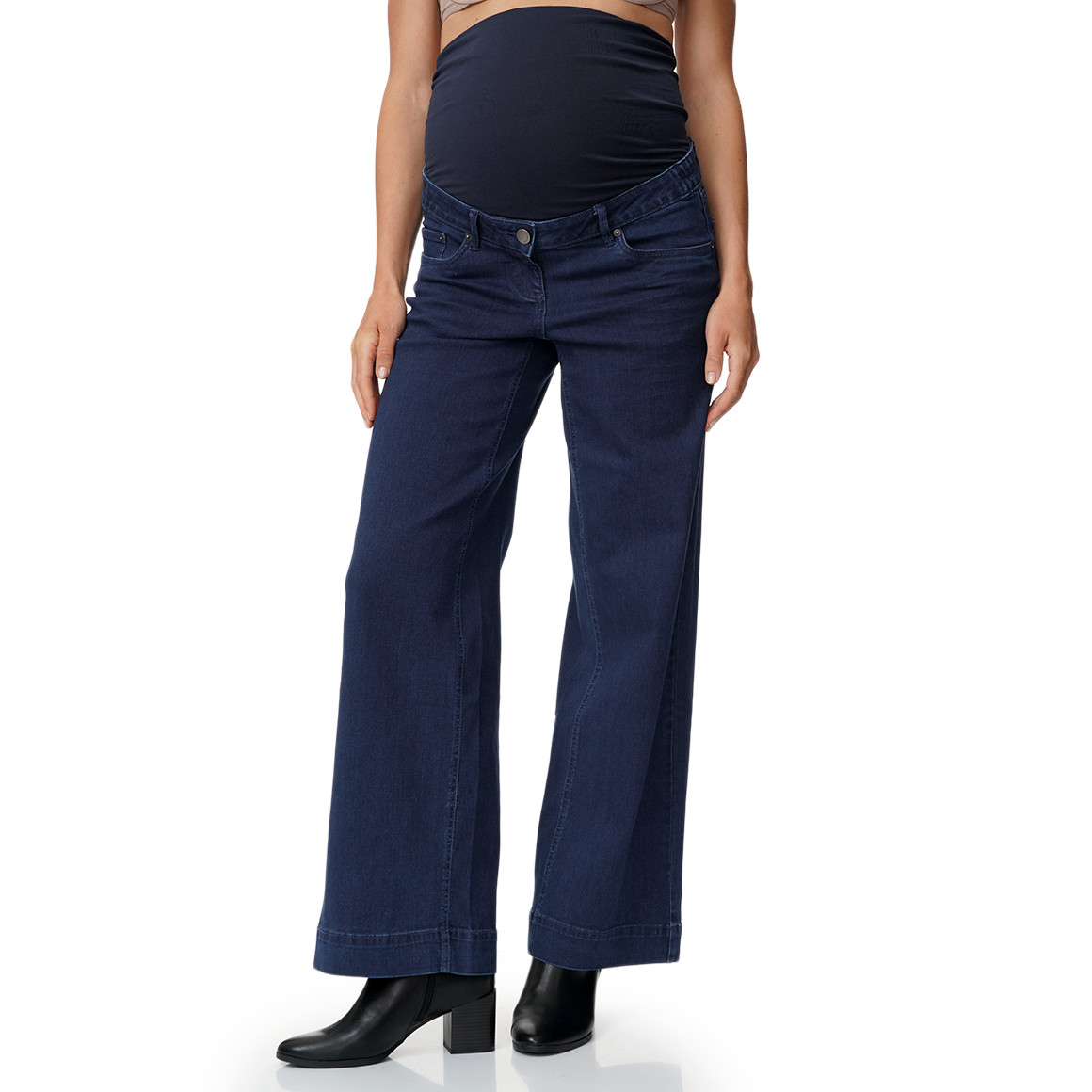Damen Wide-Leg-Umstands-Jeans