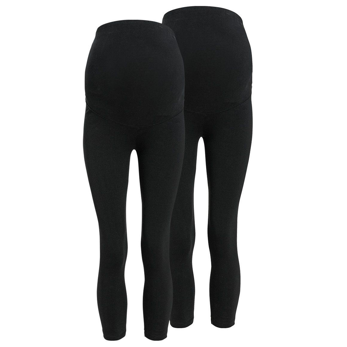 2 Damen Umstands-Leggings im Set