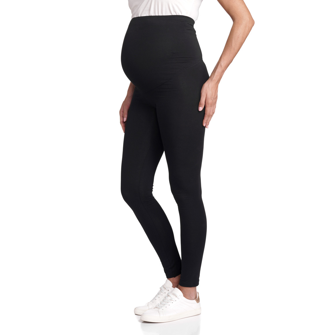 2 Damen Umstands-Leggings im Set