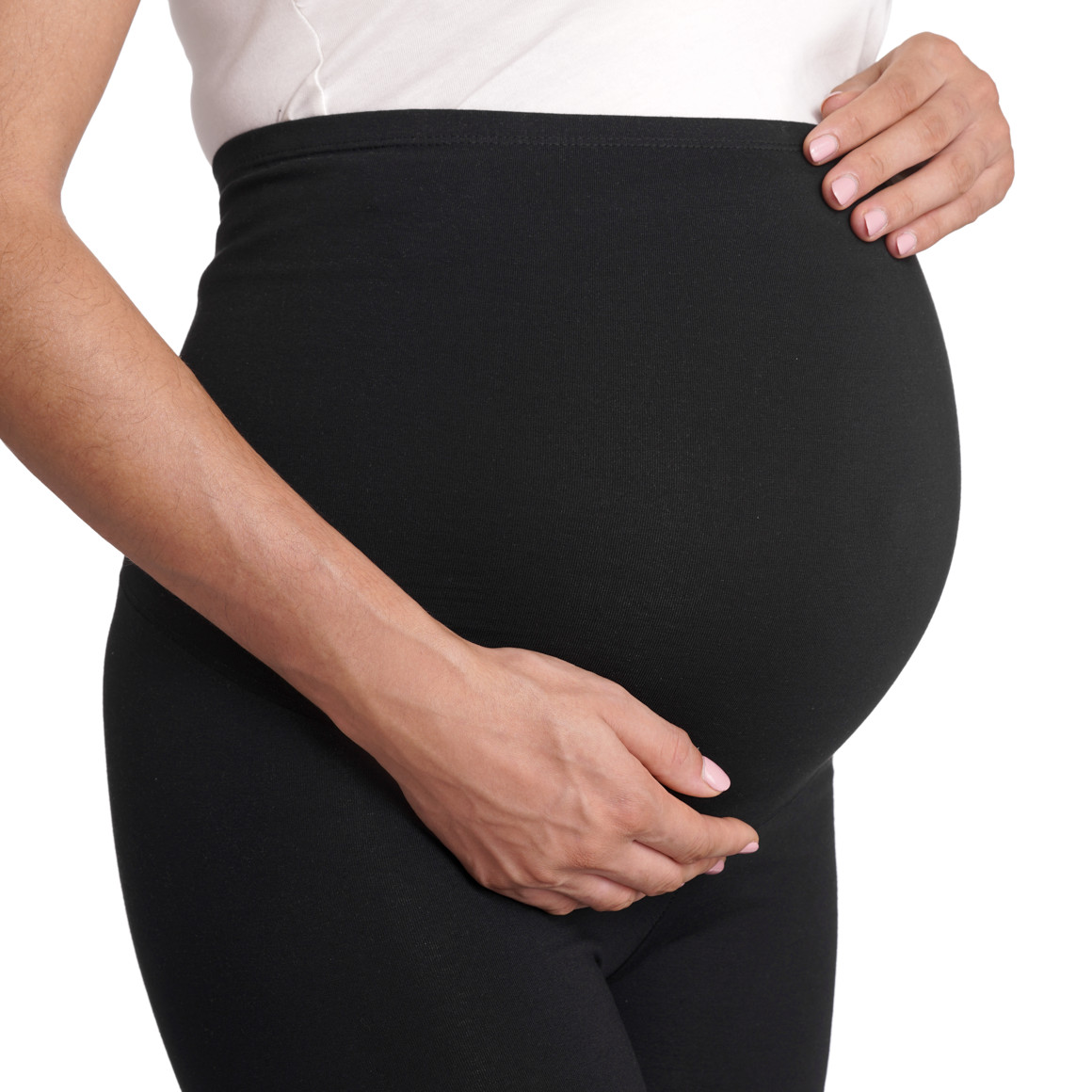 2 Damen Umstands-Leggings im Set
