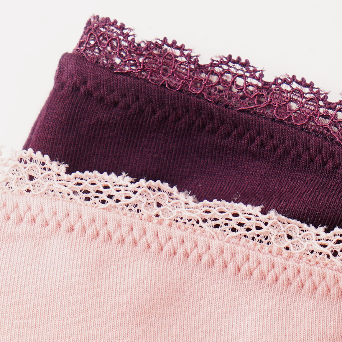 2 Damen Umstands-Slips mit Bio-Baumwolle
