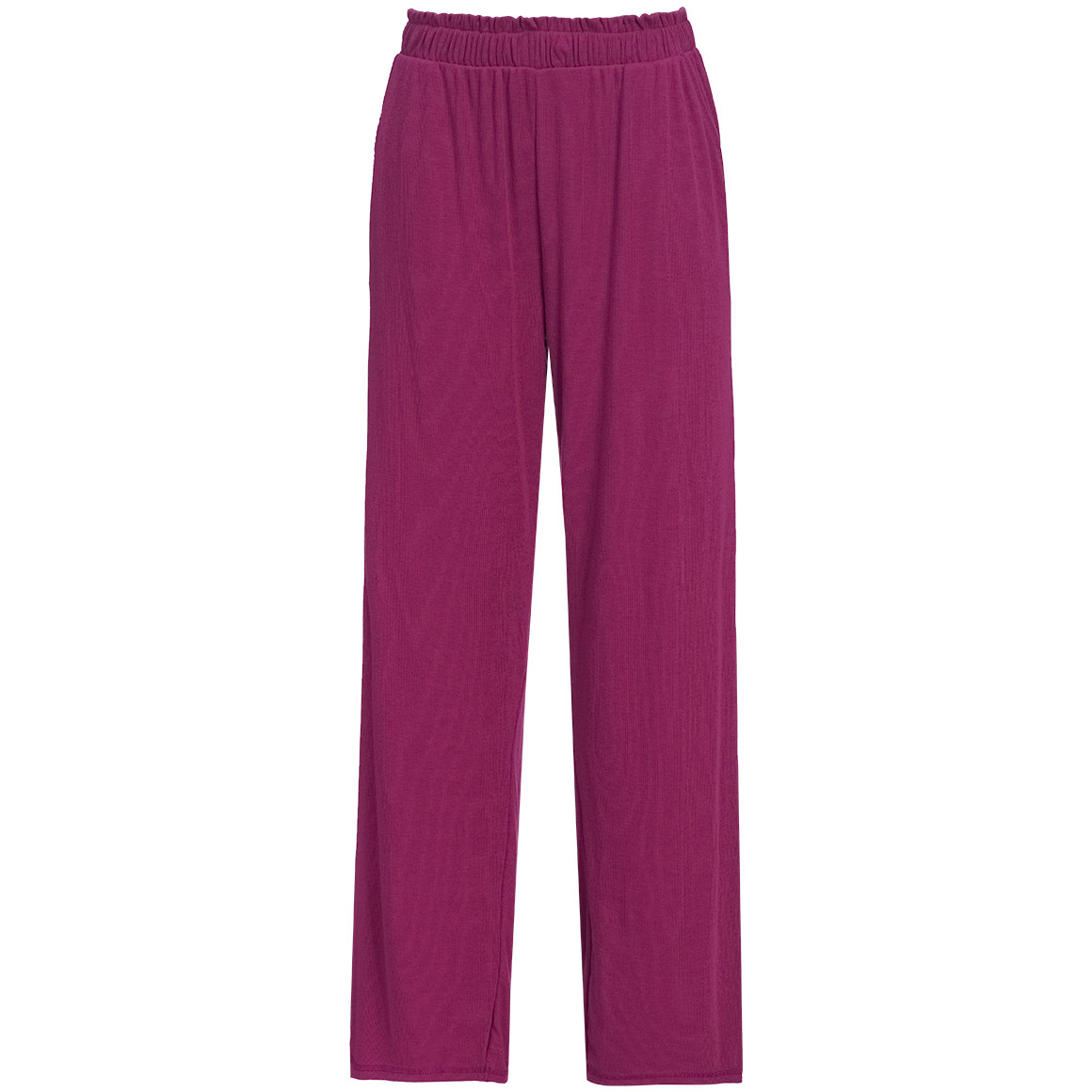 Damen Schlafhose mit Rippstruktur