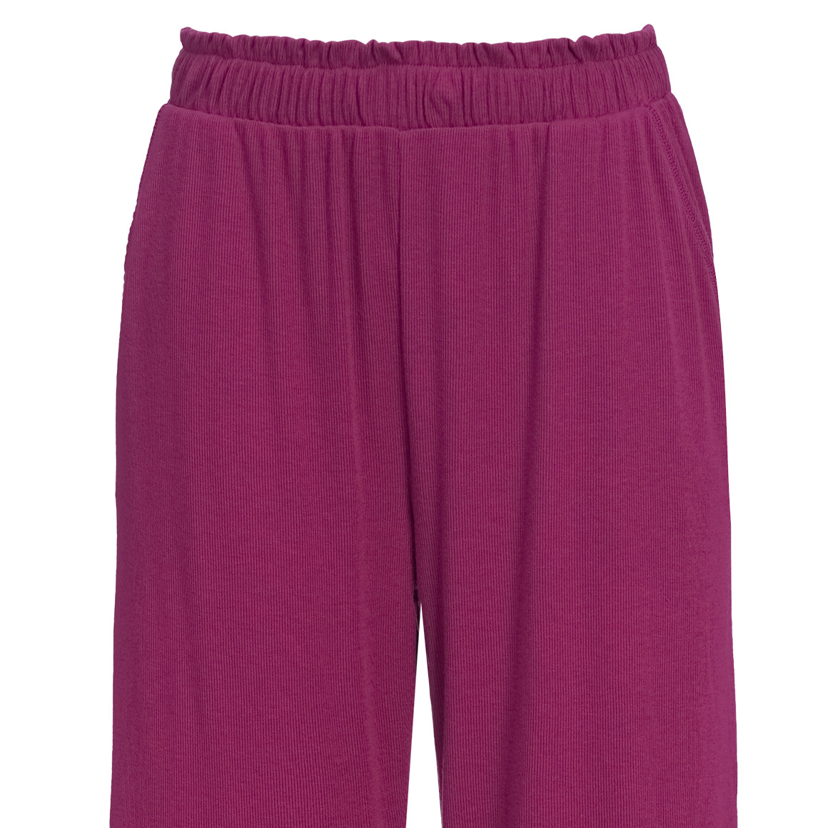 Damen Schlafhose mit Rippstruktur