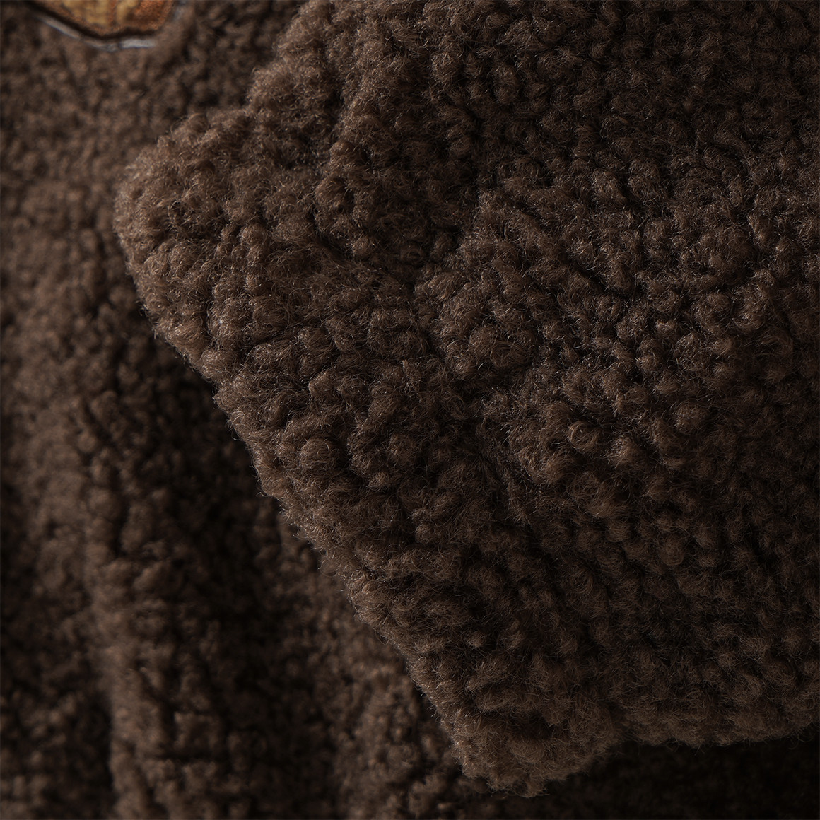 Baby Teddyjacke mit Dackel-Stickerei