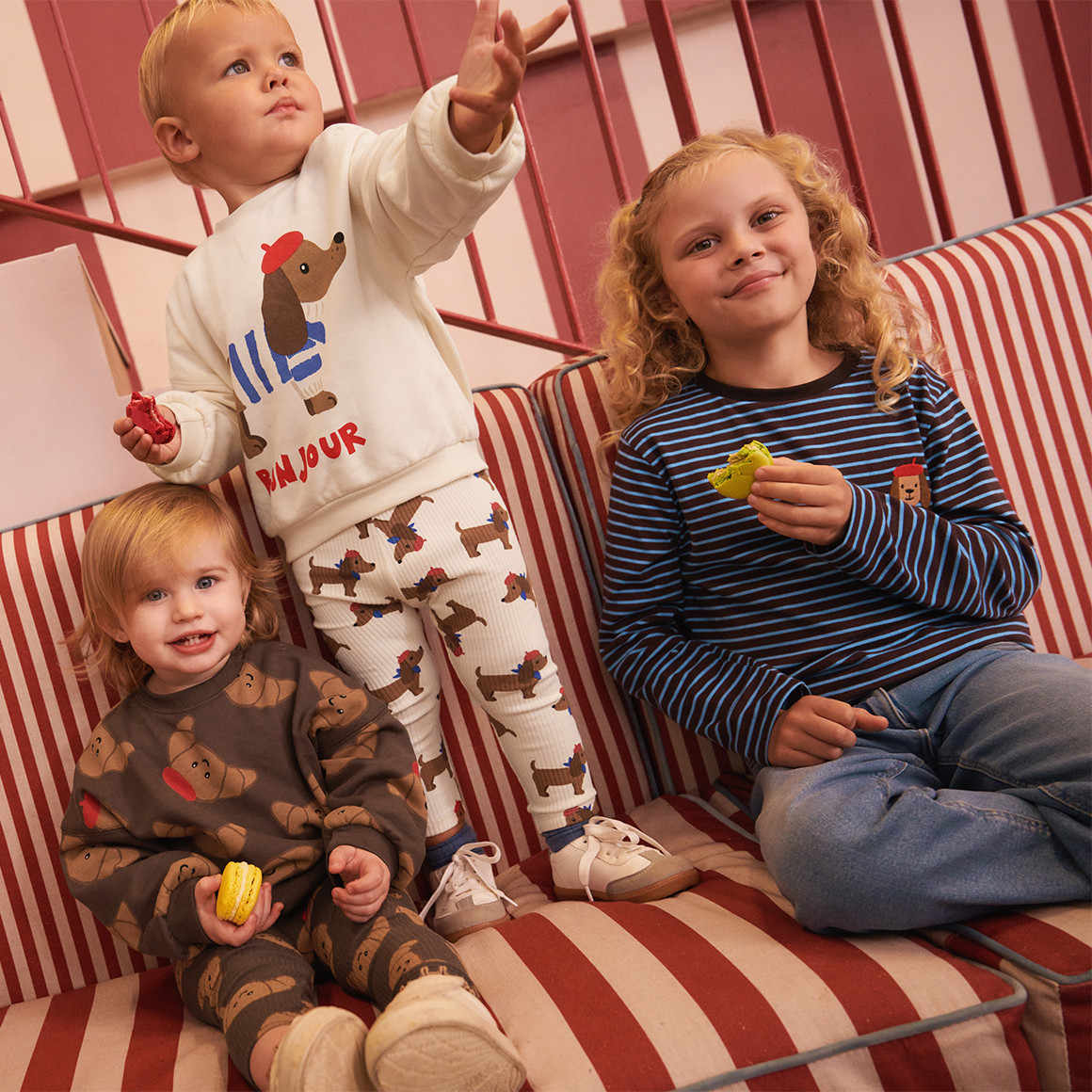 Baby Set mit Sweatshirt und Leggings