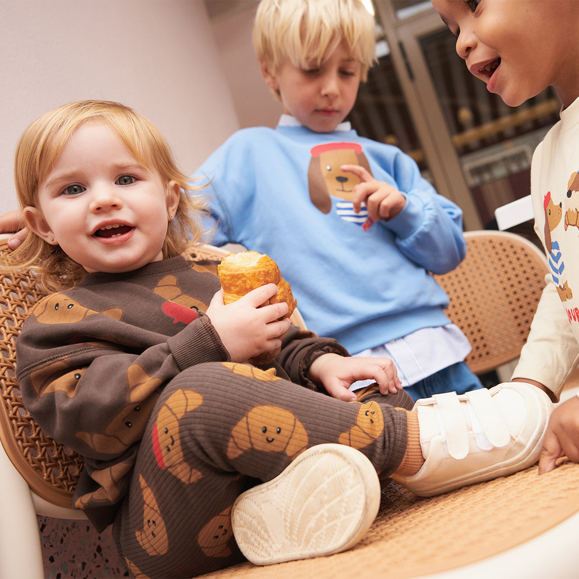 Baby Set mit Sweatshirt und Leggings