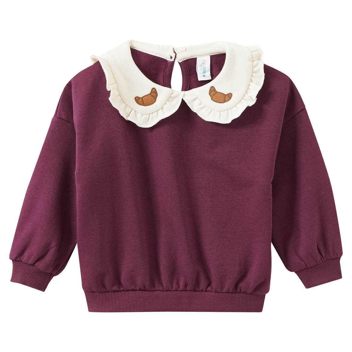 Baby Set mit Sweatshirt, Leggings und Bandana