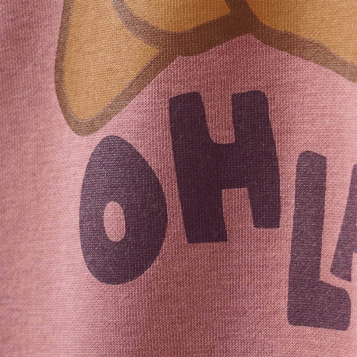 Mädchen Sweatshirt mit Crossaint-Print