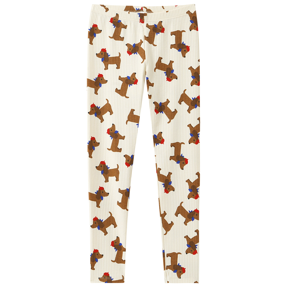 Kinder Leggings mit Rippstruktur