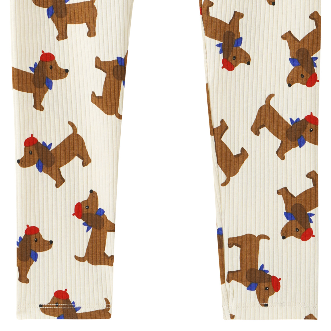 Kinder Leggings mit Rippstruktur
