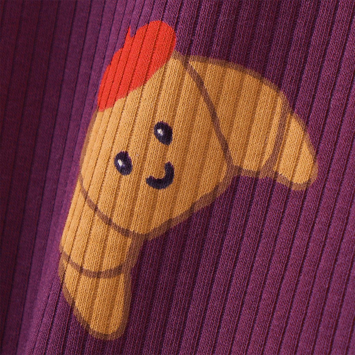 Mädchen Leggings mit Rippstruktur