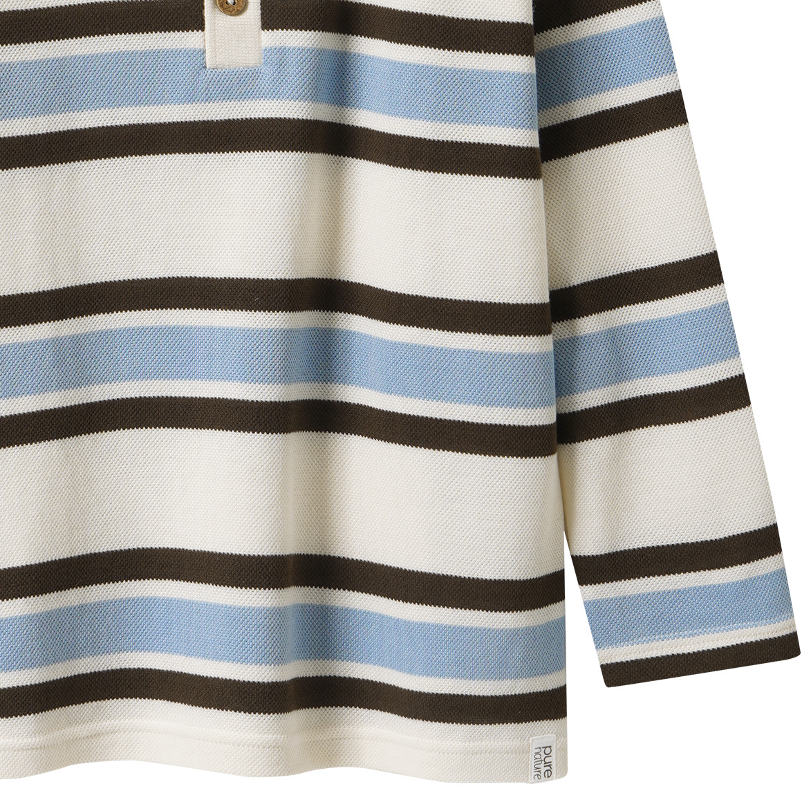 Jungen Poloshirt mit Streifen