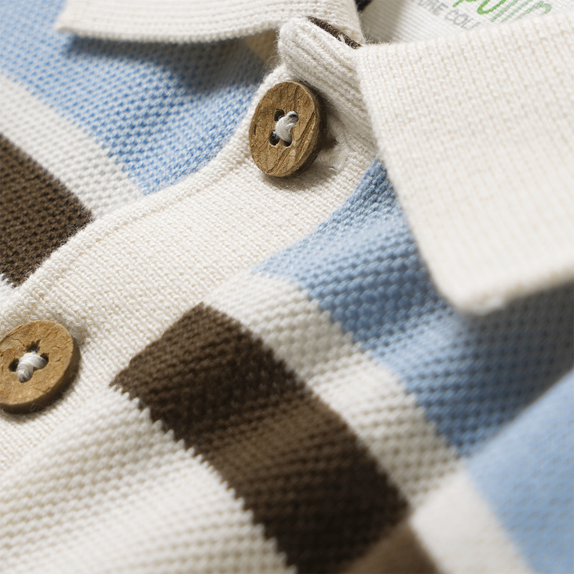 Jungen Poloshirt mit Streifen